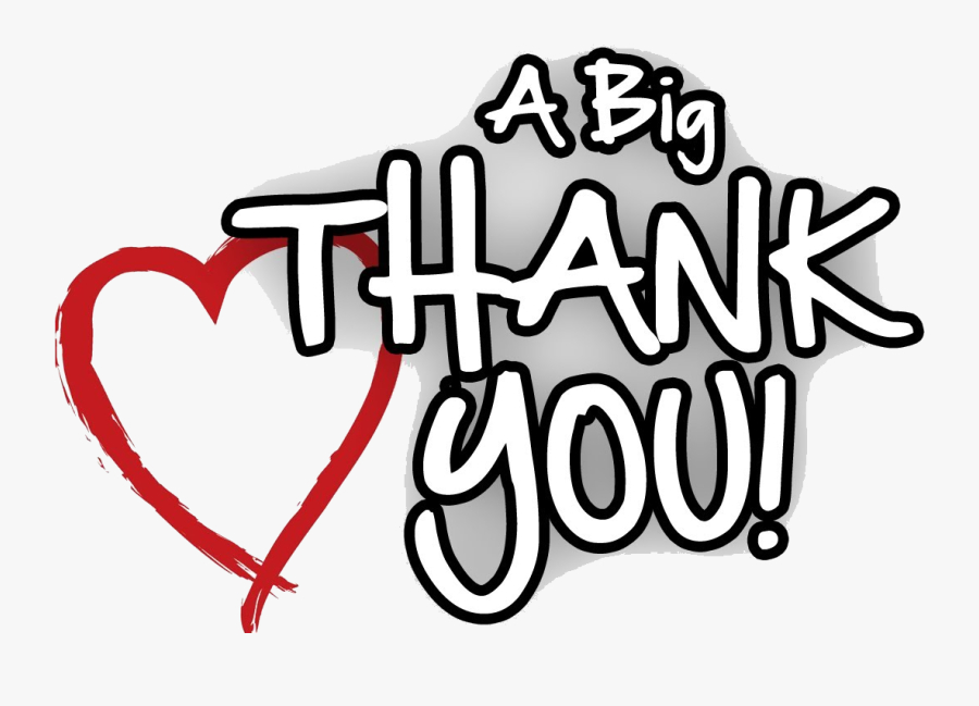 You Are The Best Thank You Clip Art Free Download On - Big Thank You Clipart, Transparent Clipart