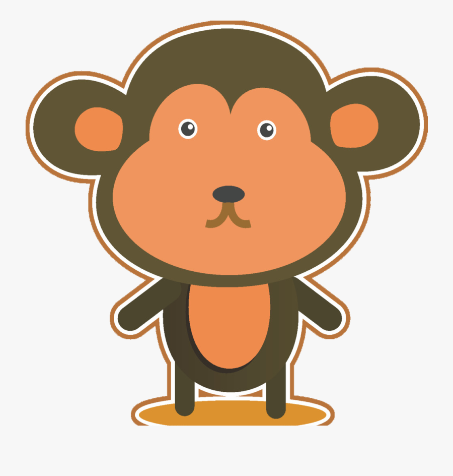 Cartoon Monkey Clip Art - Cartoon, Transparent Clipart