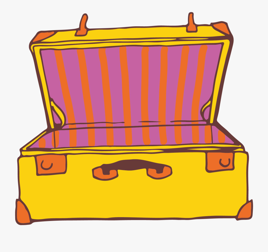Transparent Suitcase Clipart, Transparent Clipart