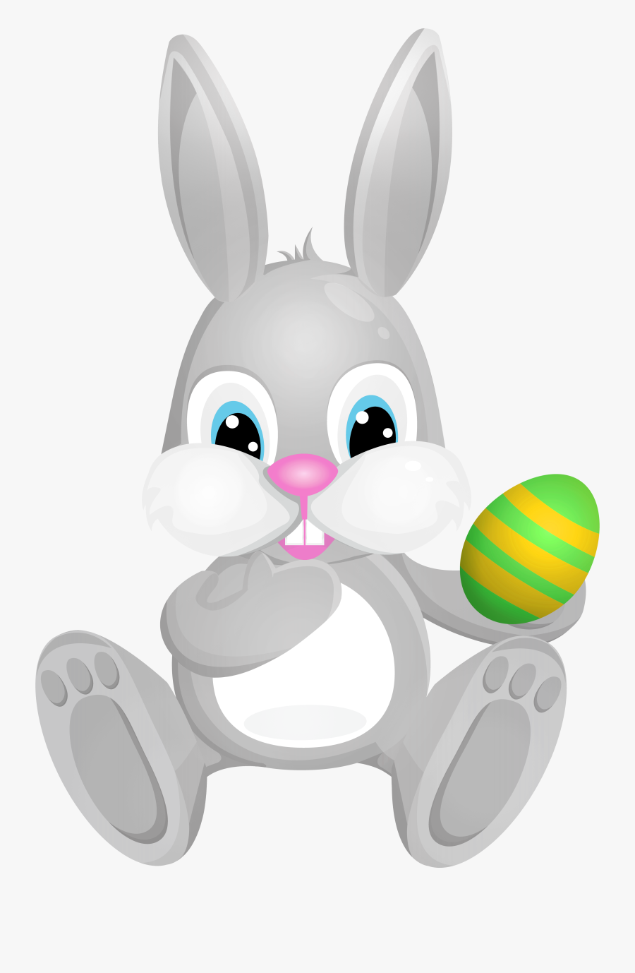 Transparent Rabbit Clipart Png - Easter Rabbit Png Clipart, Transparent Clipart