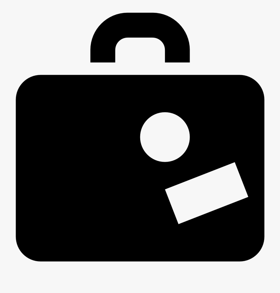 Suitcase Icon - Clip Art, Transparent Clipart