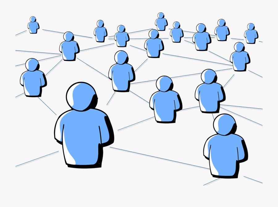 Computer Network,human Behavior,business - Social System, Transparent Clipart