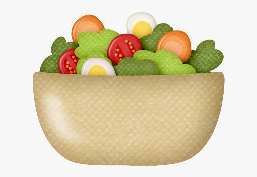 Italian Clipart Salad - Food, Transparent Clipart