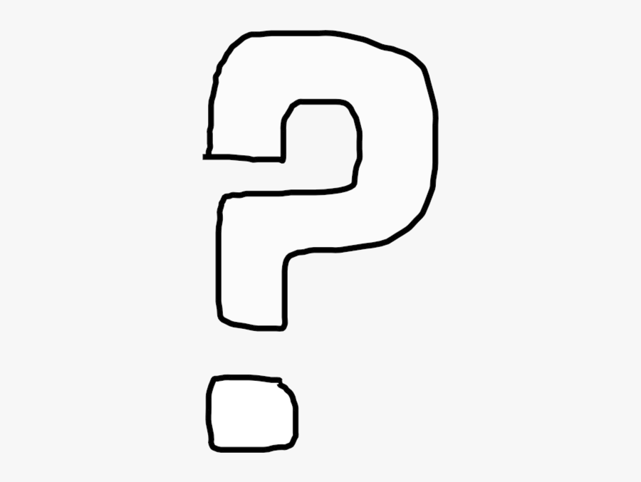 Question Mark Clip Art Black And White Marks Transparent - White Question Mark Clipart, Transparent Clipart
