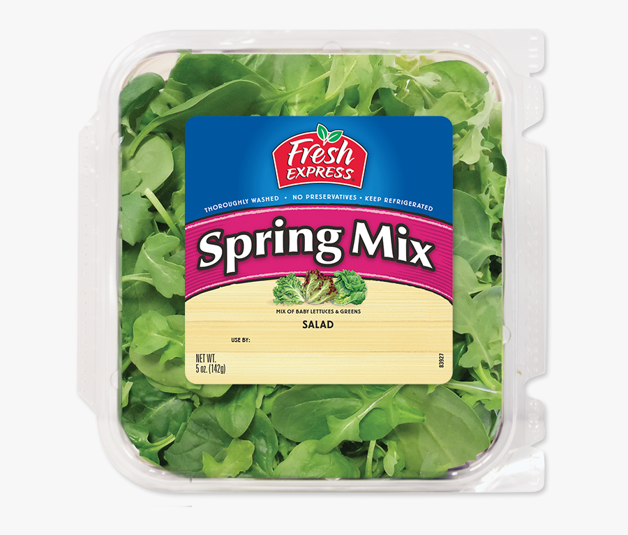 Lettuce Clipart Baby Spinach - Fresh Express Salad, Transparent Clipart