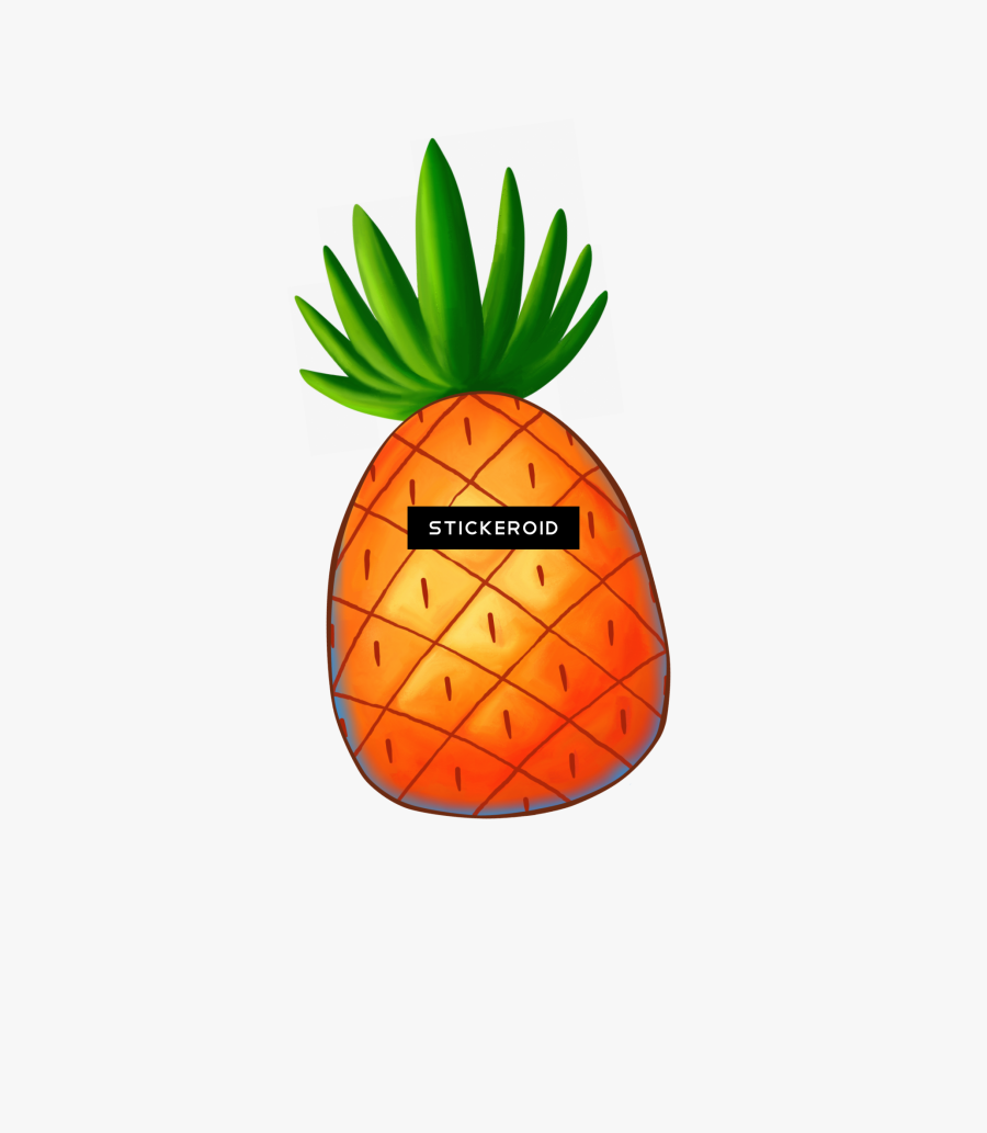 Realistic Looking Pineapple Clip Art - Free Spongebob Pineapple Clipart, Transparent Clipart