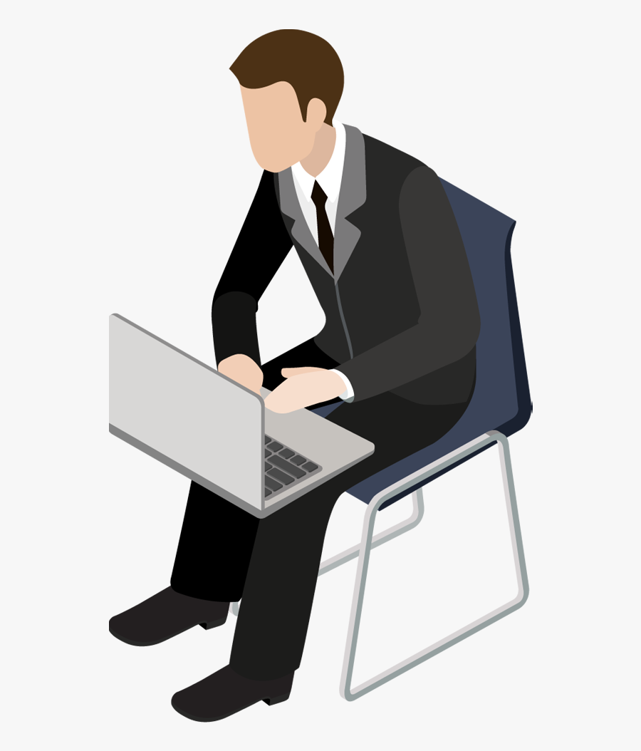 Clip Art - Young Business Man Clipart, Transparent Clipart