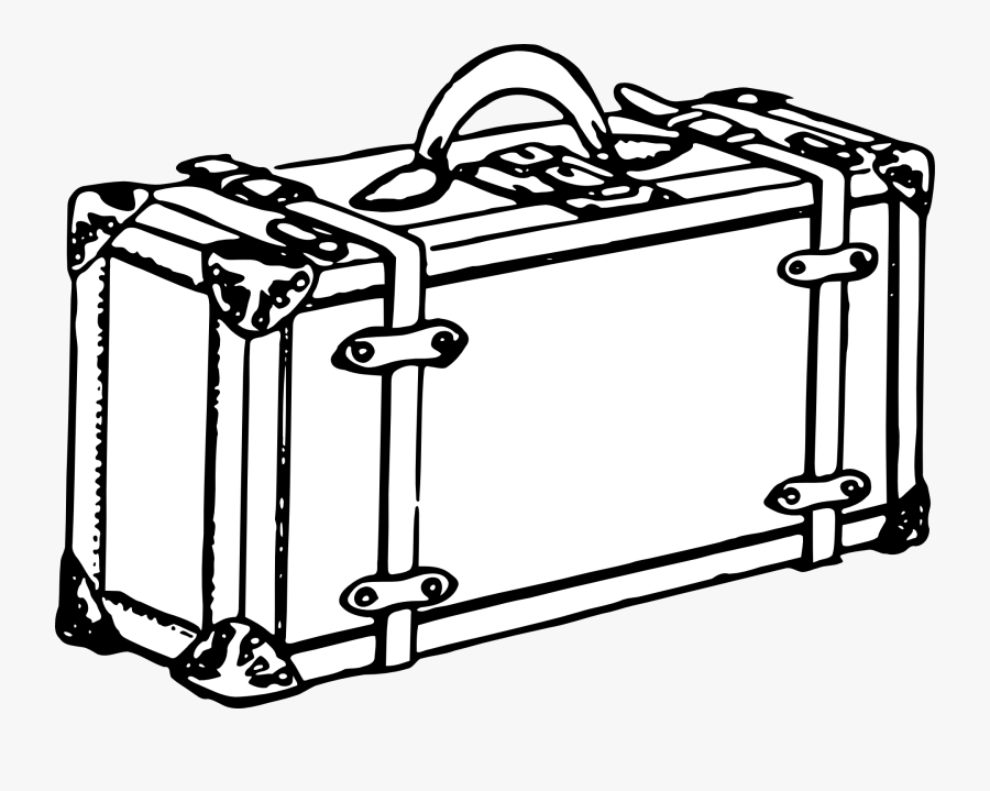 Suitcase Clipart, Transparent Clipart