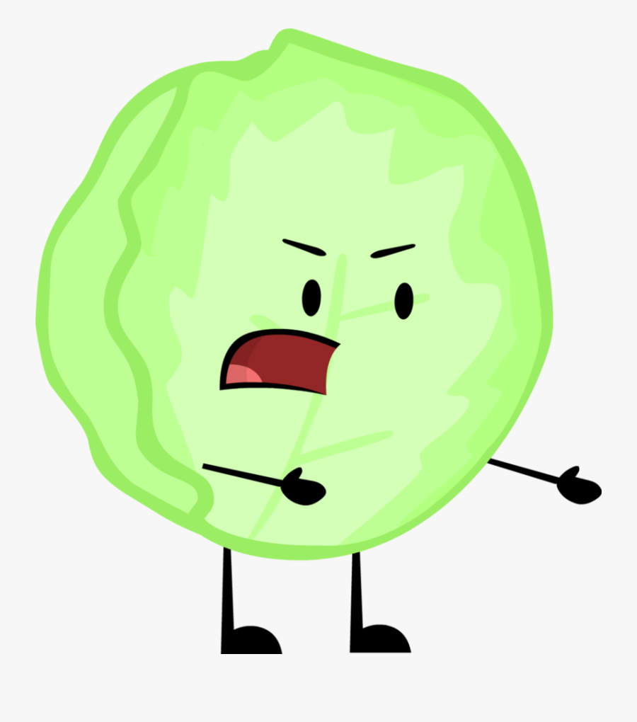 Lettuce Cartoon Png - Last Object Standing, Transparent Clipart