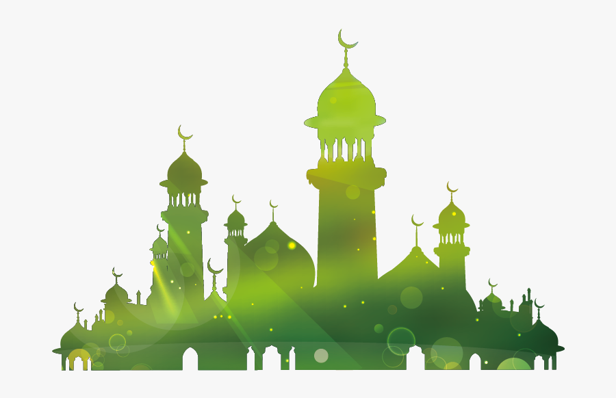 Mosque Vector Clipart Free - Eid Mubarak Hd Wallpaper 2017, Transparent Clipart