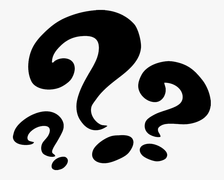 Question Mark Clip Art - Question Marks Clipart Black And White, Transparent Clipart