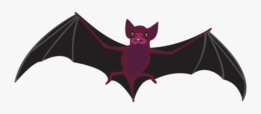 Bat Clip Art Bat Clipart Fans - Clipart Kelelawar, Transparent Clipart