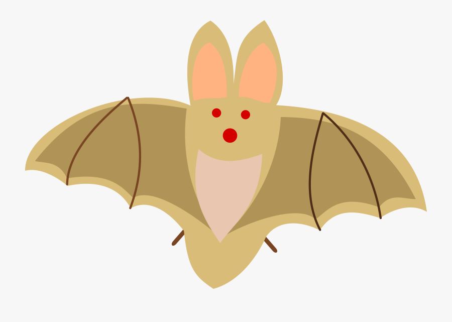 Bat - Clipart - Cute Bat Clip Art, Transparent Clipart