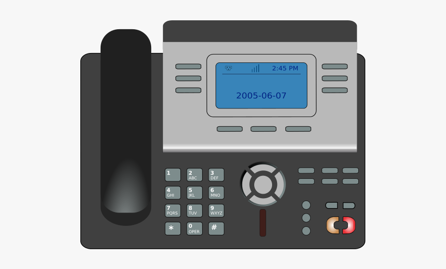 Free To Use & Public Domain Telephone Clip Art - Ip Telephone Png, Transparent Clipart