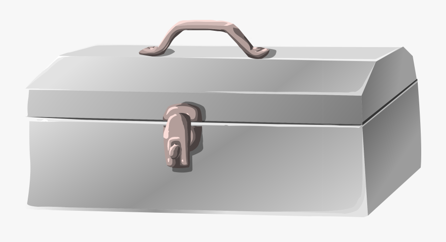 Toolbox Clipart Misc Bag Tool Chrome - Gray Toolbox Clip Art, Transparent Clipart