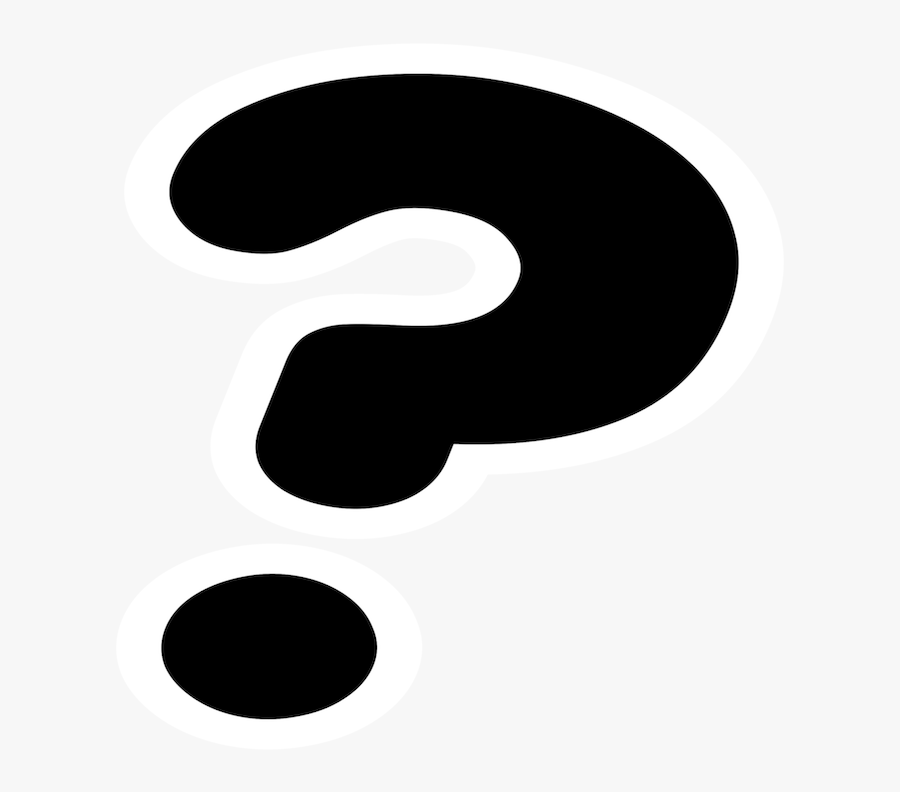 Question Mark Clipart Png Transparent Png , Png Download - Black Question Mark Clipart Png, Transparent Clipart