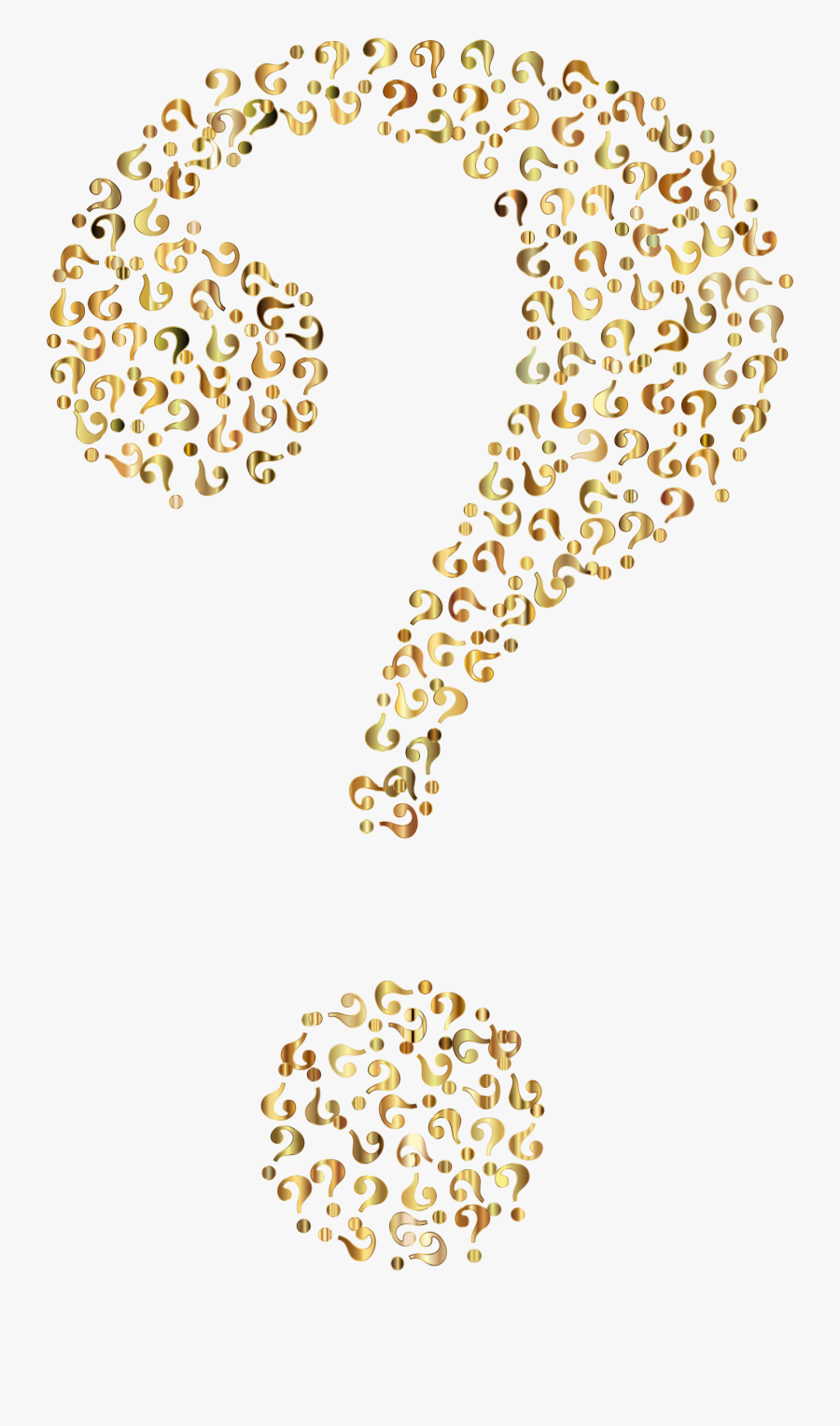 This Free Icons Png Design Of Prismatic Question Mark - Black And White Question Mark, Transparent Clipart