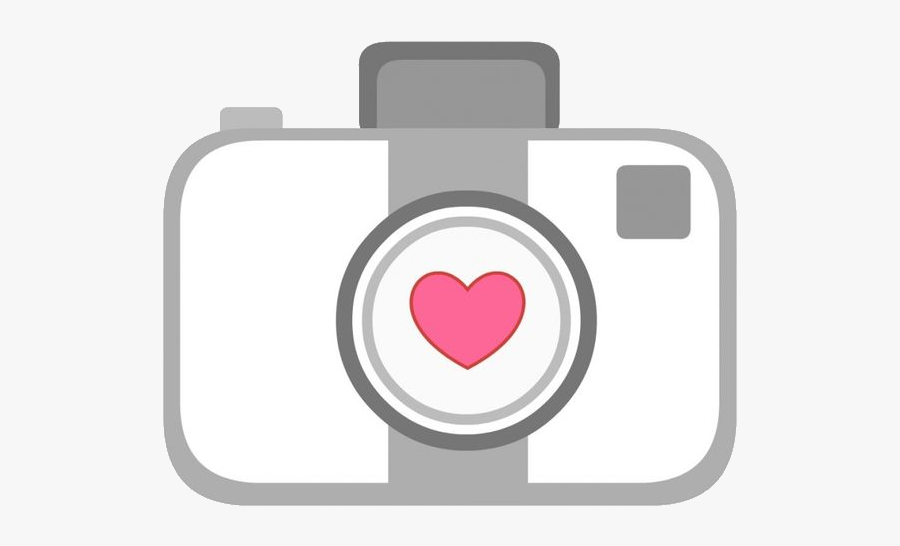 Camera Clip Art Free Photography Printables Business - Instagram Camera With Heart, Transparent Clipart