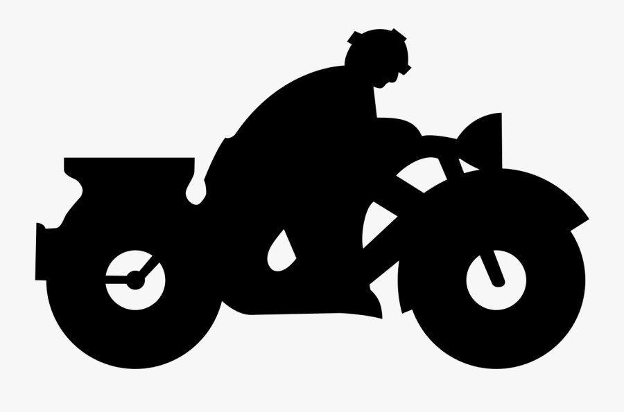 Filesinnbild Kraftrad - Motorcycle Silhouette, Transparent Clipart