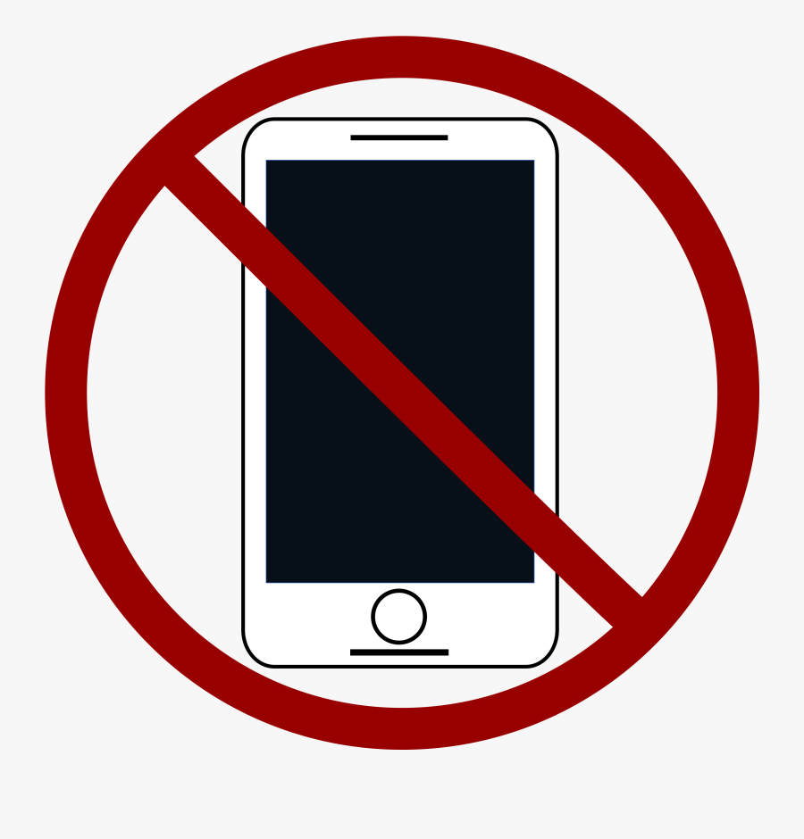 Clip Art Clipart Phones Free Download - Mobile Phone Not Allowed, Transparent Clipart