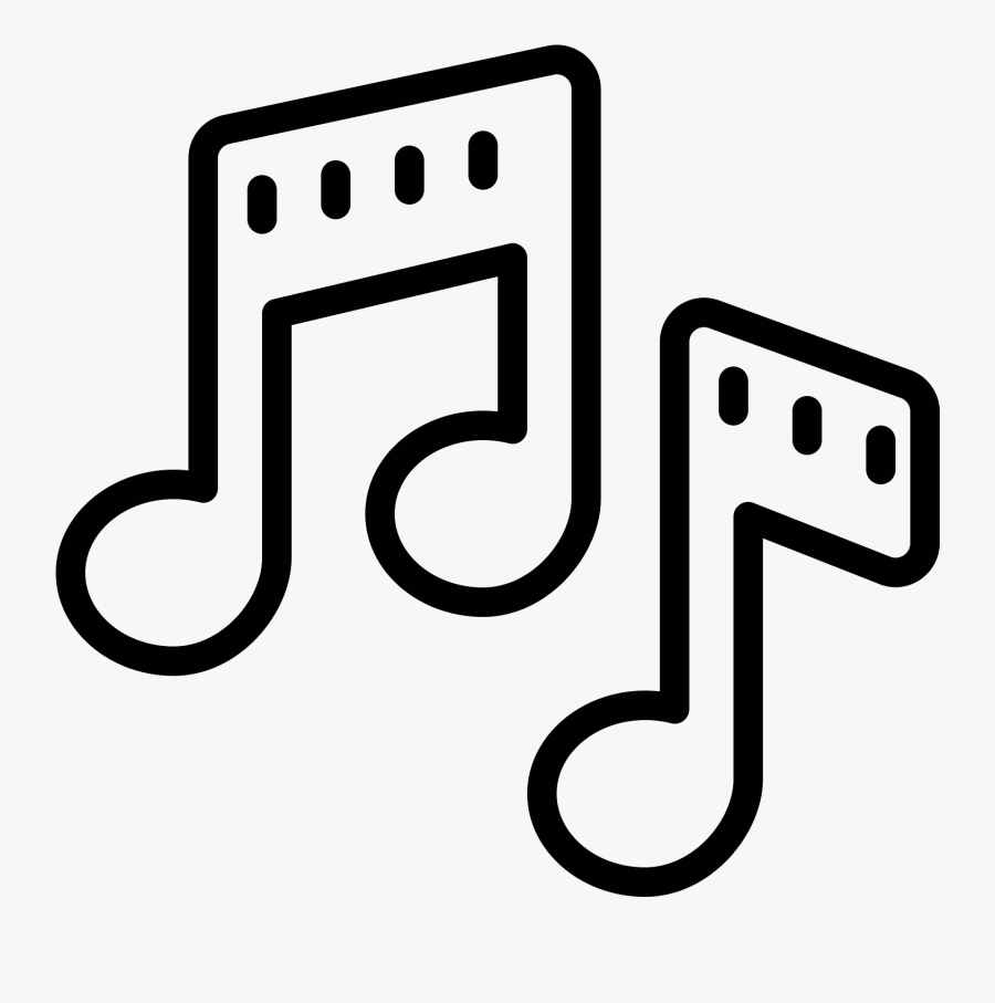 Musical Notes Icon - Icon, Transparent Clipart