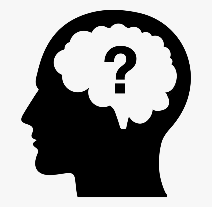 Person Thinking Icon Png, Transparent Clipart