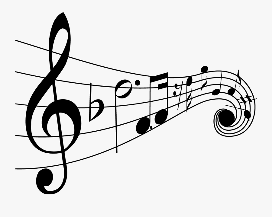 Transparent Notas Musicais Png - Musical Notes Clipart Black And White, Transparent Clipart