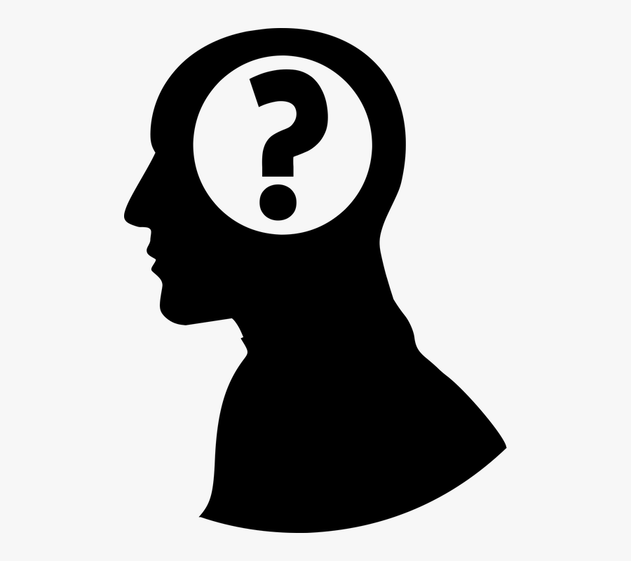 Question, Mark, Shape, Head, Creative, Man, Brain, Transparent Clipart