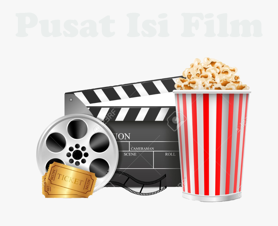 Movie And Popcorn Clip Art - Cinema Drink, Transparent Clipart