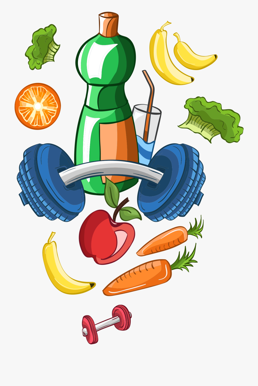 Healthy Food Png - Eat Healthy Clipart Png, Transparent Clipart