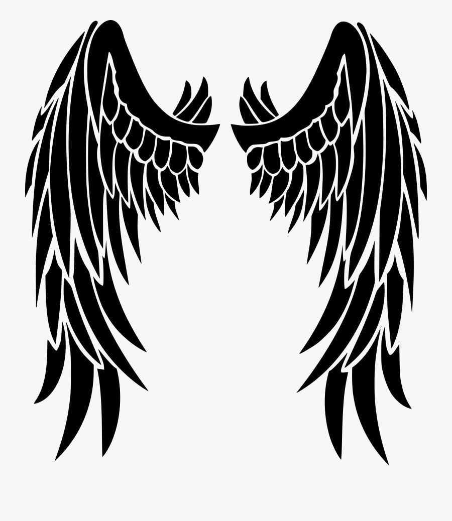 Angel Wings - Tattoo Wings Png, Transparent Clipart