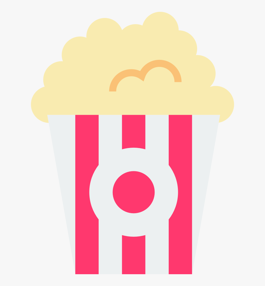 Popcorn &mdash What Shall We Watch Clipart - Icon Popcorn Pink Png, Transparent Clipart