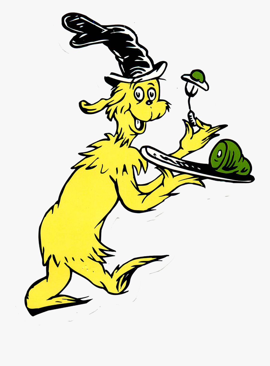 Dr Seuss Clip Art Green Eggs And Ham Free - Green Eggs And Ham Daniel, Transparent Clipart