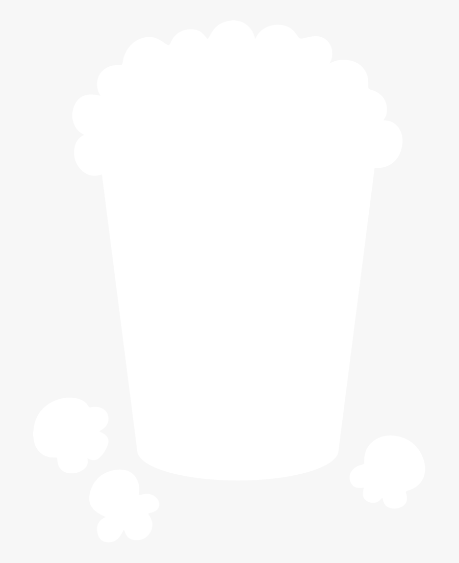 Popcorn Silhouette At Getdrawings - Popcorn Silhouette, Transparent Clipart