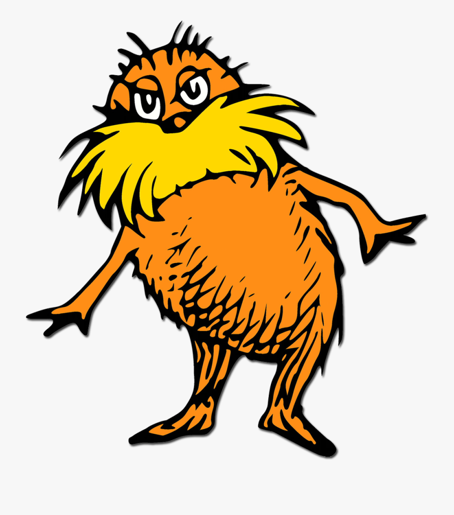 Dr - Seuss - The Lorax - Dr Seuss Lorax Drawing, Transparent Clipart