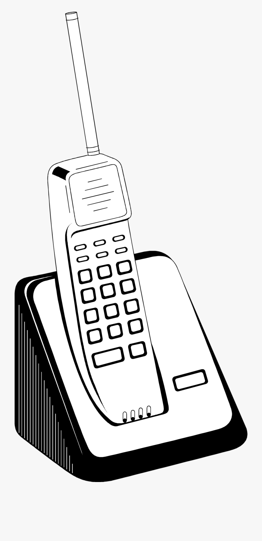 Transparent Telephone Pole Clipart - Cordless Phone Clip Art, Transparent Clipart