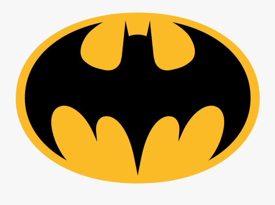 Logo Bat Clip Art Jpg Black And White Library - Batman Logo Transparent Background, Transparent Clipart