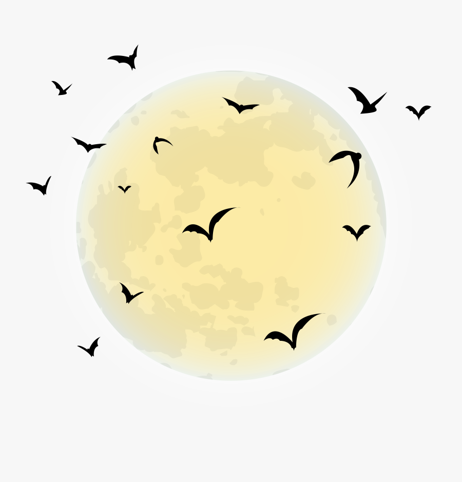 Moon Clip Art Halloween, Transparent Clipart