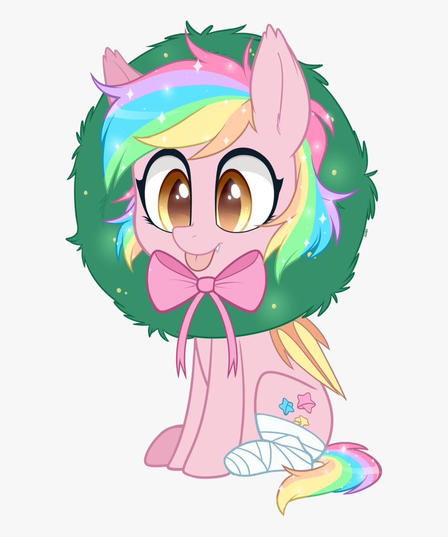 Higgly-chan, Bandage, Bat Pony, Bat Pony Oc, Blep, - Cartoon, Transparent Clipart