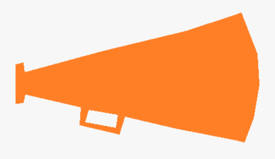 Clip Art Orange Download Pom Free - Orange Megaphone Clipart, Transparent Clipart