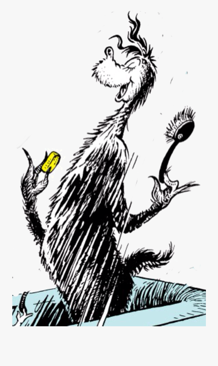 Seuss Wiki - One Fish Two Fish Ying, Transparent Clipart