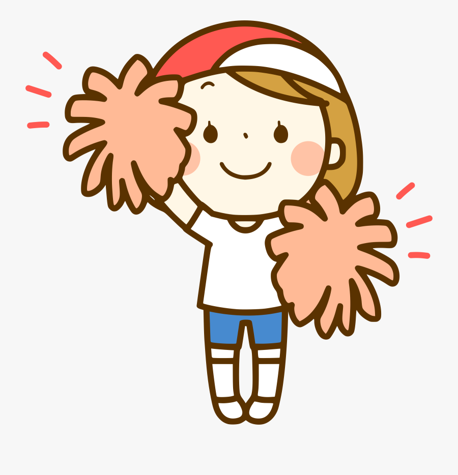 Cheerleading Cartoon Pom-pom Computer Icons Dance - Cheer Dance Cartoon, Transparent Clipart