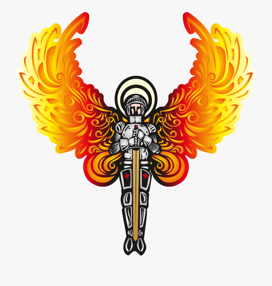 Angel, Wings, Character, No Background, Halo, Male - Male Angel Transparent Background, Transparent Clipart