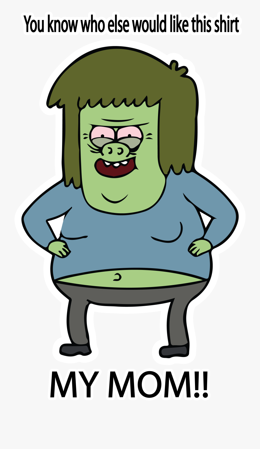 Muscle Man Regular Show Drawing Clipart , Png Download - Muscle Man Regular Show, Transparent Clipart