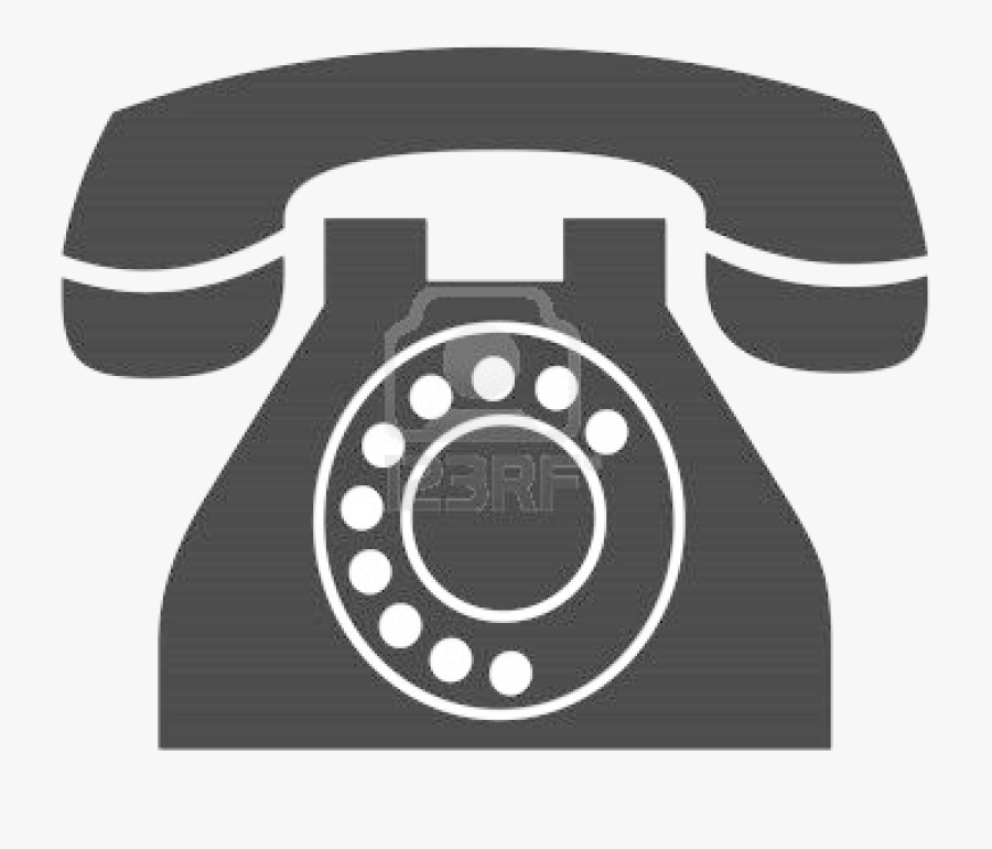 Phone Clipart Telephone - Black Phone Clipart, Transparent Clipart