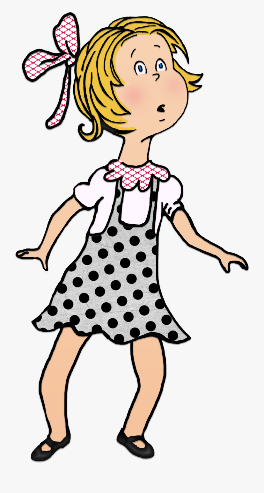 The Cat In The Hat Characters Sally Download - Sally Cat In The Hat Clipart, Transparent Clipart