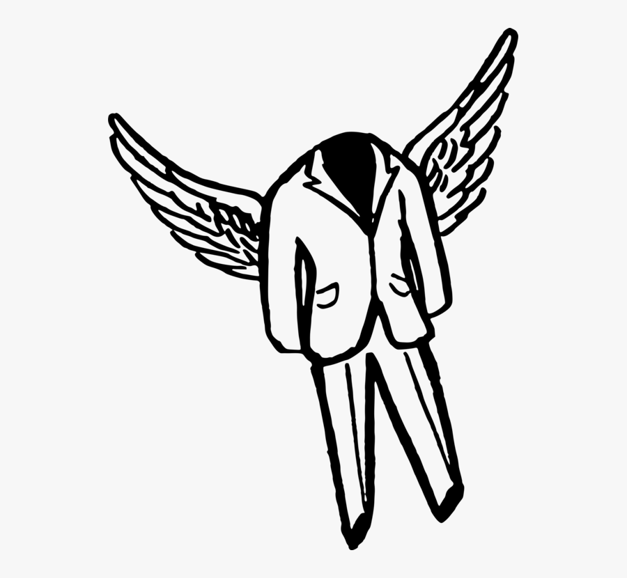 Monochrome - Angel Drawingpng, Transparent Clipart
