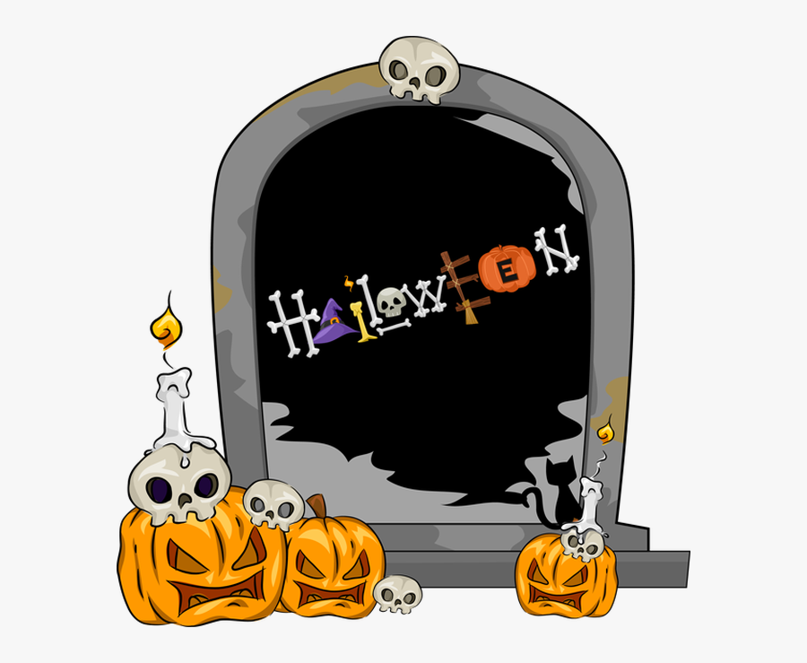 Halloween Tombstone - Clipart Library - Clipart Library - Spooky Halloween Gravestone Clipart, Transparent Clipart