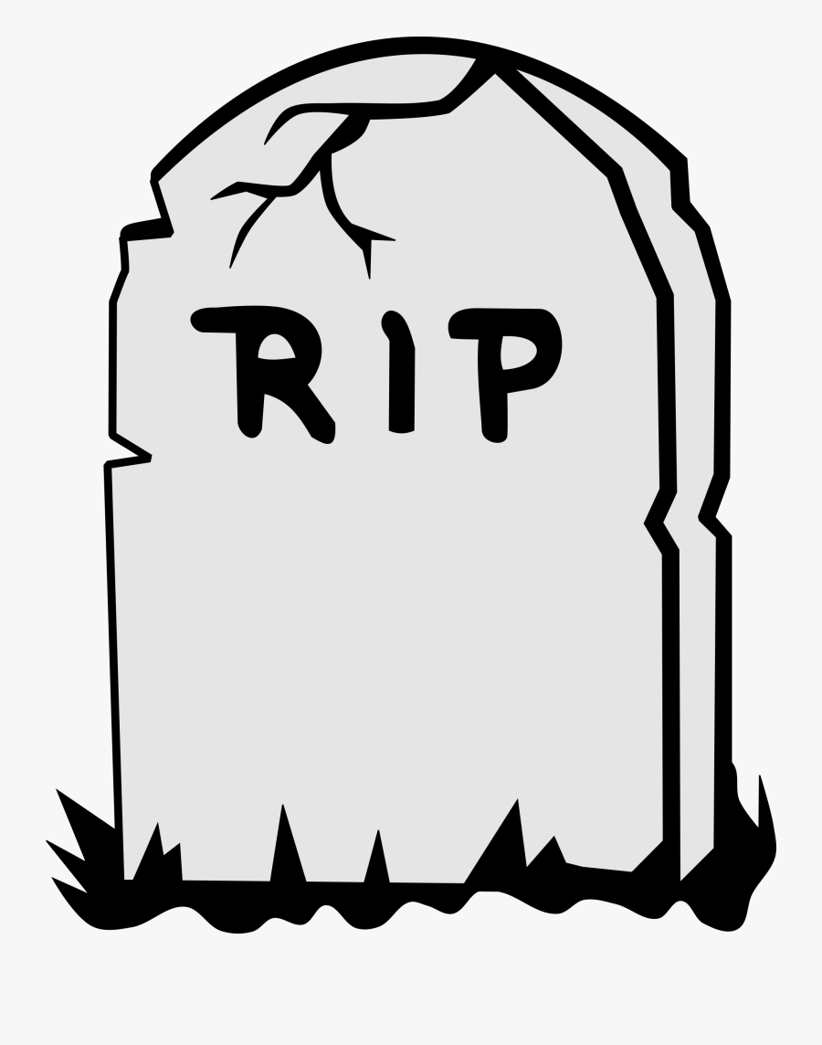 Death Headstone Grave Burial Funeral Free Commercial - Grave Transparent, Transparent Clipart