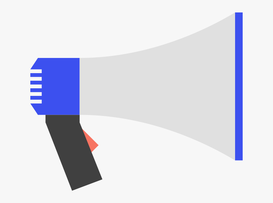 Cheer Megaphone Clipart Black And White Free Cliparting - Home Megaphone Png, Transparent Clipart